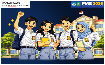 Daftar Ulang PMB SMA Negeri 1 Mandau